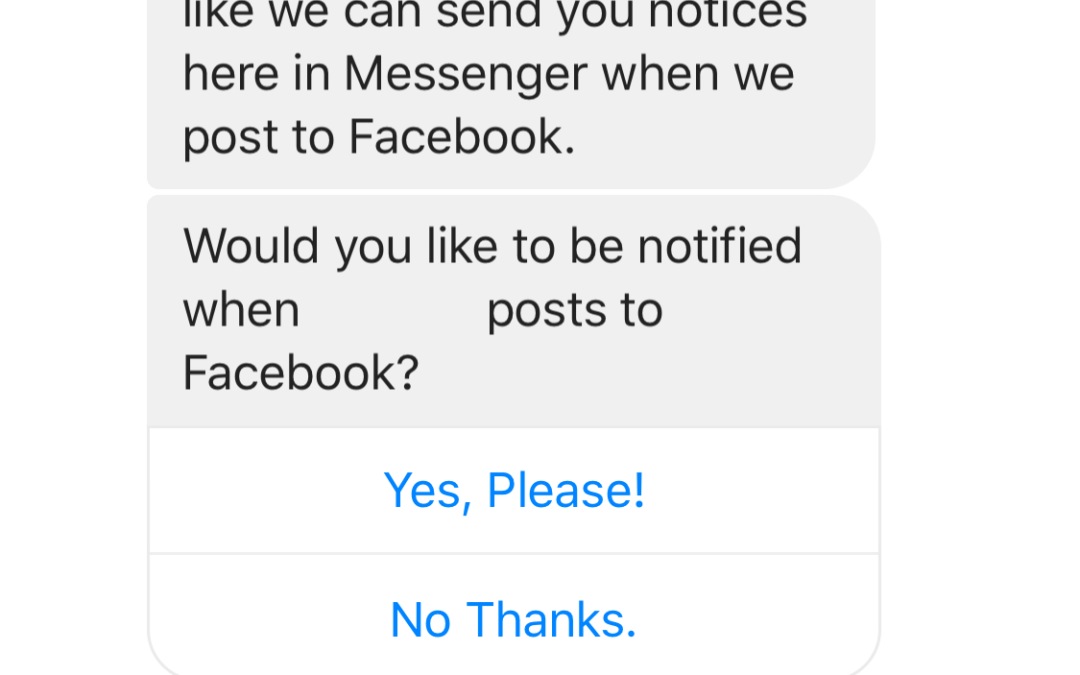 Get Your Facebook Reach Back with Messenger